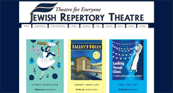 Desktop Screenshot of jewishrepertorytheatre.com